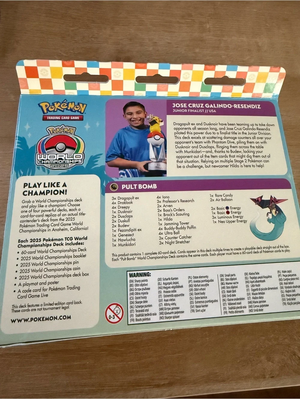 Pokemon 2025 World Championships Deck